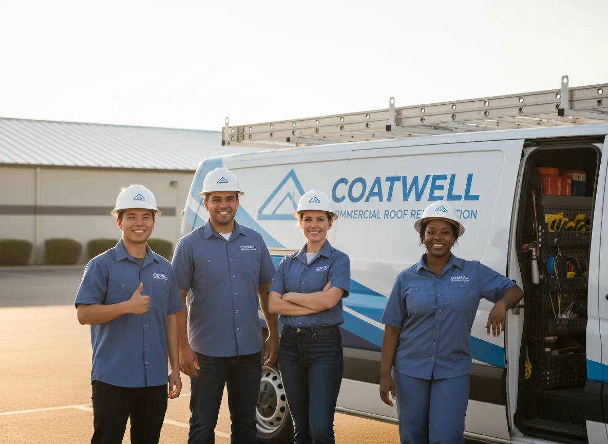 Commercial roof coating company in Arden, NY